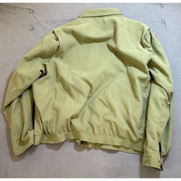 VTG‎ Polo Golf Ralph Lauren Jacket Adult Extra Large Beige Logo Full Zip Mens. - Picture 6 of 10